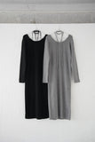 アルパカタッチチョーカーワンピース　GRAY