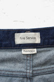 【 Fire Service / ファイヤーサービス 】BAGGY DENIM　INDIGO