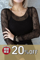 レースシアーTOPS　BLACK