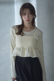 フリルビスチェSETトップス　IVORY