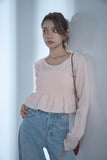 フリルビスチェSETトップス　PINK