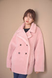 テディボアミドルコート　PINK