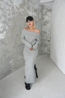 オフショルワンピース GRAY