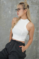 切り替えノースリTOPS　WHITE