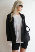 Basicテーラージャケット Black