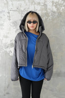 ファイバーダウンショートジャケット Chacoalgray