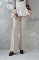 ヒップアップ フレアパンツ Beige