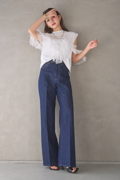 Fire Service / ファイヤーサービス 】BAGGY DENIM INDIGO – ODORATA 
