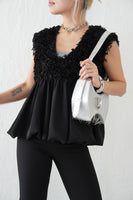 バルーンビスチェTOPS 　BLACK