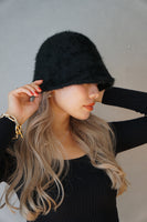シャギーハット Black