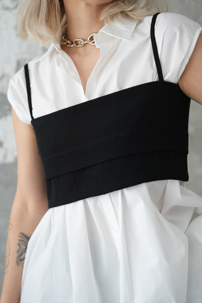 コンパクトビスチェTOPS　BLACK