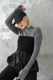 【再入荷】ドッキングバルーンビスチェトップス　BLACK