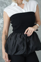 再入荷】ドッキングバルーンビスチェトップス BLACK – ODORATA