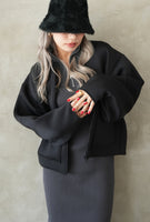 ボンディングブルゾン Black