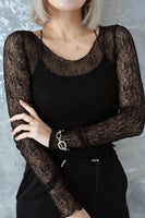 レースシアーTOPS　BLACK