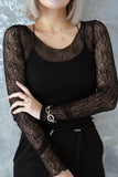 レースシアーTOPS　BLACK