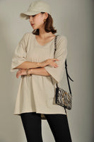 Washed Tシャツ Beige
