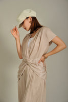 シャイニーセットアップ Beige