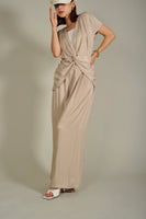 シャイニーセットアップ Beige