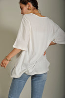 Washed Tシャツ White