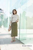 レイヤードニットトップス Ivory