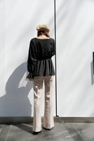 ヒップアップ フレアパンツ Beige