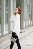 テールカットオーバーロングTシャツ OffWhite