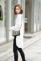 テールカットオーバーロングTシャツ OffWhite