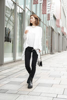 テールカットオーバーロングTシャツ OffWhite