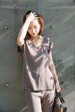 Ｖネックニットセットアップ Moca