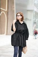 シャツチュニック Black