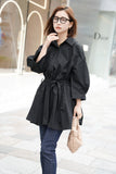 シャツチュニック Black